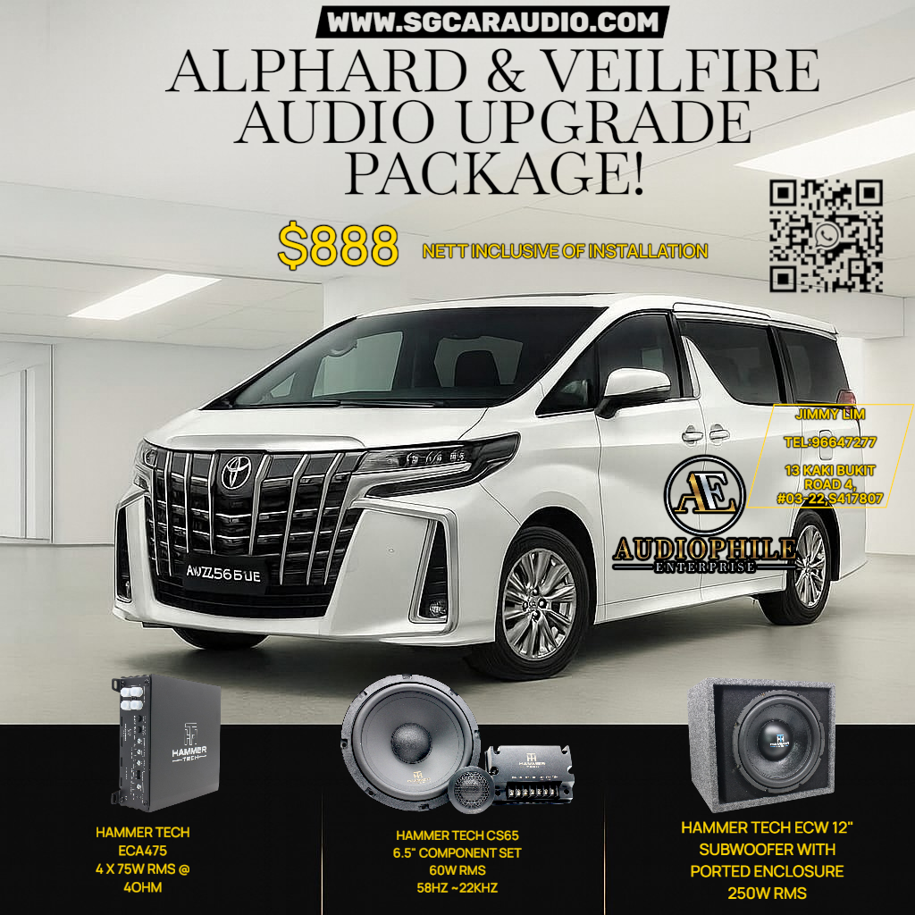 TOYOTA ALPHARD SPECIAL PACKAGE!